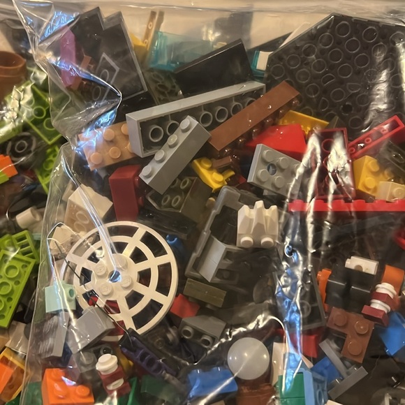 3 large bags vintage & newer Lego pieces space pirates - Picture 4 of 15